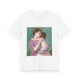 Masters of Art Mary Cassatt Mother and Child Unisex Jersey Short Sleeve T-Shirt - POPvault