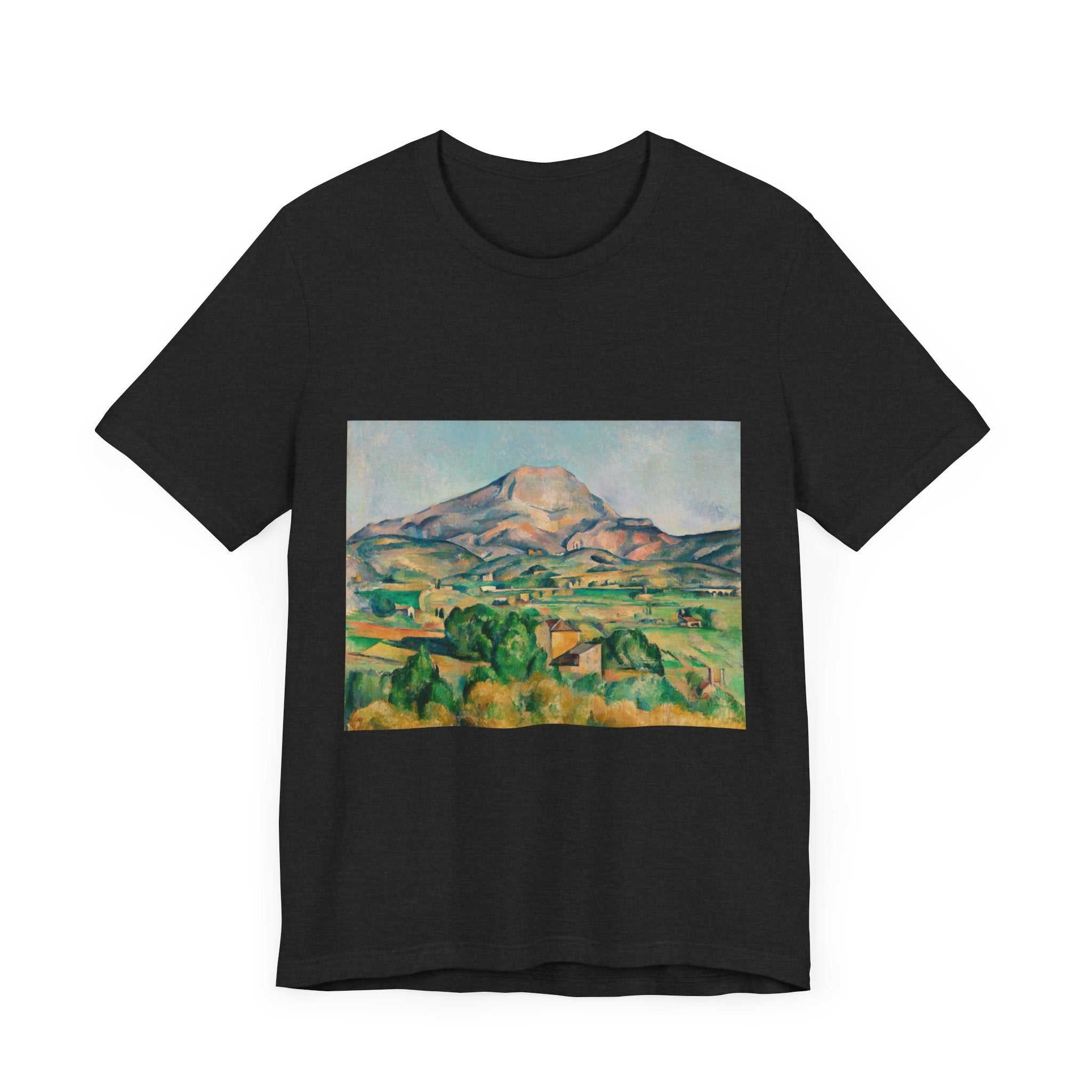 Masters of Art Paul Cézanne Mont Sainte - Victoire Unisex Jersey Short Sleeve T-Shirt - POPvault
