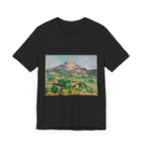 Masters of Art Paul Cézanne Mont Sainte - Victoire Unisex Jersey Short Sleeve T-Shirt - POPvault