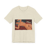 Masters of Art Amedeo Modigliani's Nu couché Unisex Jersey Short Sleeve T-Shirt - POPvault