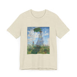 Masters of Art Claude Monet's Madame Monet and Her Son Unisex Jersey Short Sleeve T-Shirt - POPvault