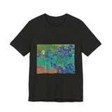 Masters of Art Vincent Van Gogh's Irises Unisex Jersey Short Sleeve T-Shirt - POPvault