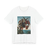 Masters of Art Michelangelo Buonarroti's The Torment of Saint Anthony Unisex Jersey Short Sleeve T-Shirt - POPvault