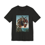 Masters of Art Michelangelo Buonarroti's The Torment of Saint Anthony Unisex Jersey Short Sleeve T-Shirt - POPvault