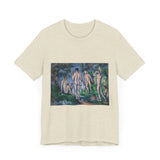 Masters of Art Paul Cézanne Group of Bathers Unisex Jersey Short Sleeve T-Shirt - POPvault