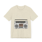 POP Culture Classics Boombox Unisex Jersey Short Sleeve T-Shirt