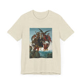 Masters of Art Michelangelo Buonarroti's The Torment of Saint Anthony Unisex Jersey Short Sleeve T-Shirt - POPvault