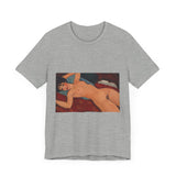 Masters of Art Amedeo Modigliani's Nu couché Unisex Jersey Short Sleeve T-Shirt - POPvault