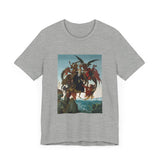 Masters of Art Michelangelo Buonarroti's The Torment of Saint Anthony Unisex Jersey Short Sleeve T-Shirt - POPvault