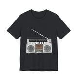 POP Culture Classics Boombox Unisex Jersey Short Sleeve T-Shirt