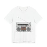POP Culture Classics Boombox Unisex Jersey Short Sleeve T-Shirt