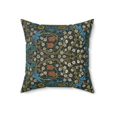 Masters of Art William Morris Cray Square Indoor Accent Pillow V.12 - POPvault