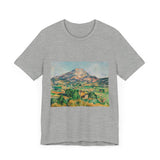 Masters of Art Paul Cézanne Mont Sainte - Victoire Unisex Jersey Short Sleeve T-Shirt - POPvault