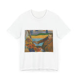 Masters of Art aul Gauguin's The Painter of Sunflowers Unisex Jersey Short Sleeve T-Shirt - POPvault