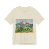 Masters of Art Paul Cézanne Mont Sainte - Victoire Unisex Jersey Short Sleeve T-Shirt - POPvault