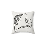 Masters of Art Leo Gestel Peace Dove Square Indoor Accent Pillow - POPvault