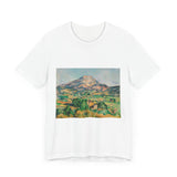 Masters of Art Paul Cézanne Mont Sainte - Victoire Unisex Jersey Short Sleeve T-Shirt - POPvault