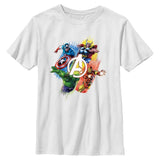 Boy's Marvel Avengers Classic Avengers Group Shot T-Shirt - POPvault