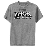 Boy's Marvel White Logo T-Shirt - POPvault