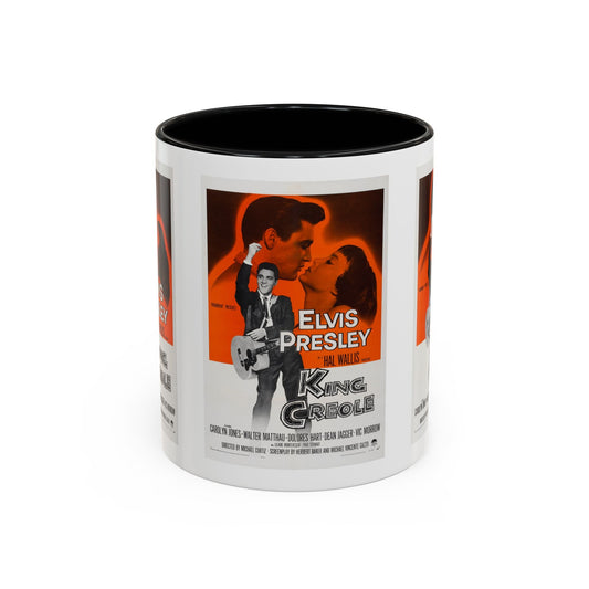 Cult Classic Movie Poster Art Accent Coffee Mug (11, 15oz) - King Creole 1958 - Mug