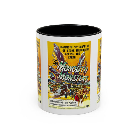 Cult Classic Movie Poster Art Accent Coffee Mug (11, 15oz) - Monolith Monster 1957 - Mug
