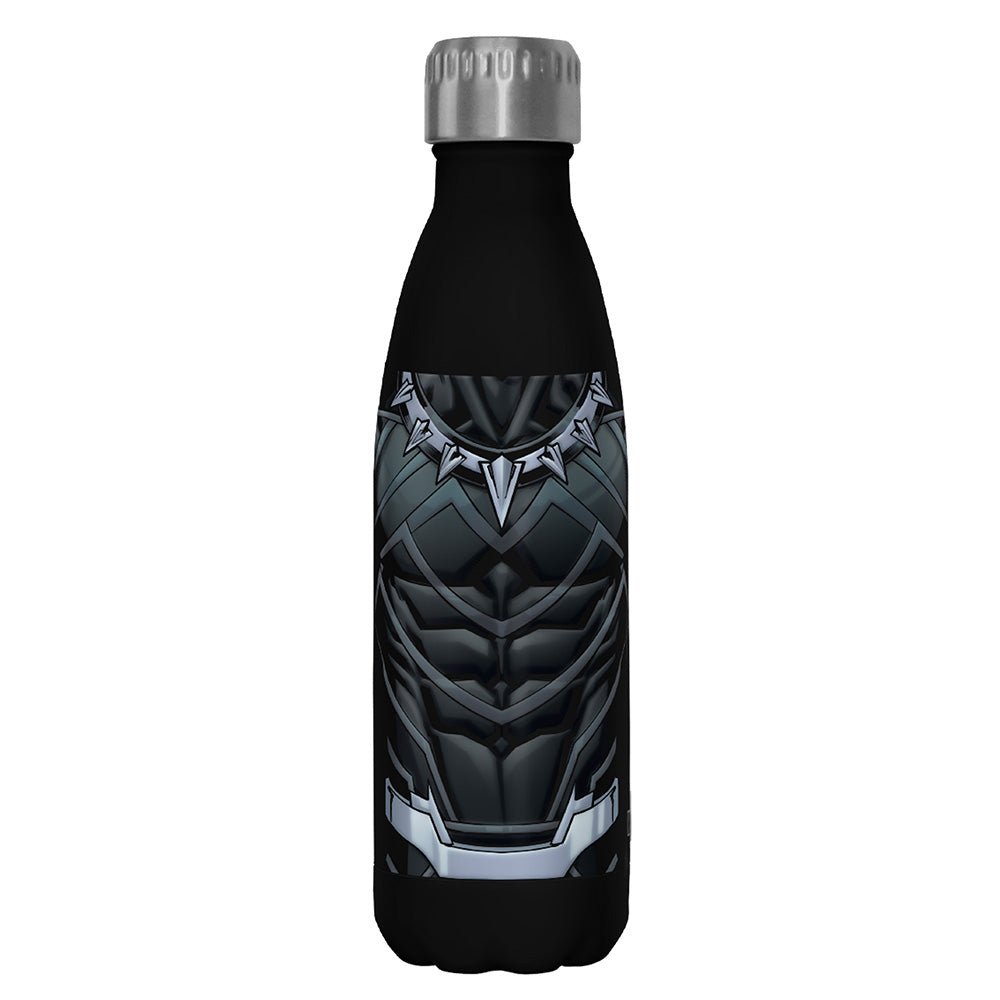 Drinkware Marvel Panther Costume 17oz Stainless Steel Bottle - POPvault