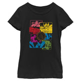 Girl's Marvel Avengers Classic Heroes BoxUp T-Shirt - POPvault