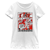Girl's Marvel Avengers Classic The Avengers BoxUp T-Shirt - POPvault
