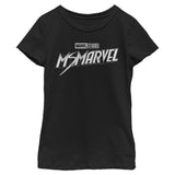 Girl's Marvel Black and White T-Shirt - POPvault