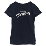 Girl's Marvel Black and White T-Shirt - POPvault