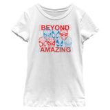 Girl's Marvel Spider - Man Beyond Amazing SPIDEY MASKS AMAZING T-Shirt - POPvault