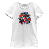 Girl's Marvel Spider - Man Beyond Amazing SPIDEY STAGES WEB T-Shirt - POPvault