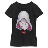 Girl's Marvel Spider - Man: Into the Spider - Verse Spider - Gwen Hood T-Shirt - POPvault