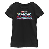 Girl's Marvel Thunder Logo T-Shirt - POPvault