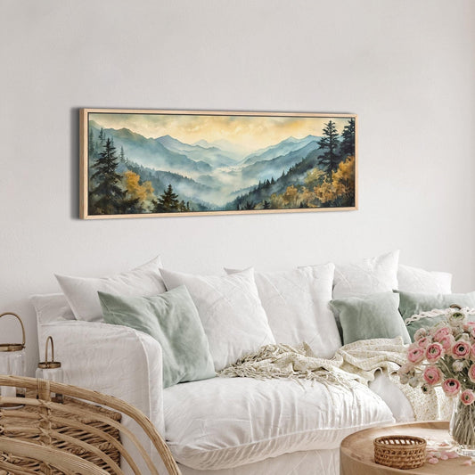 Great Smoky Mountains National Park - Canvas Art Print - Canvas Print