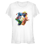 Junior's Marvel Avengers Classic Avengers Group Shot T-Shirt - POPvault