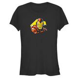 Junior's Marvel Avengers Classic Ironman CloseUp T-Shirt - POPvault