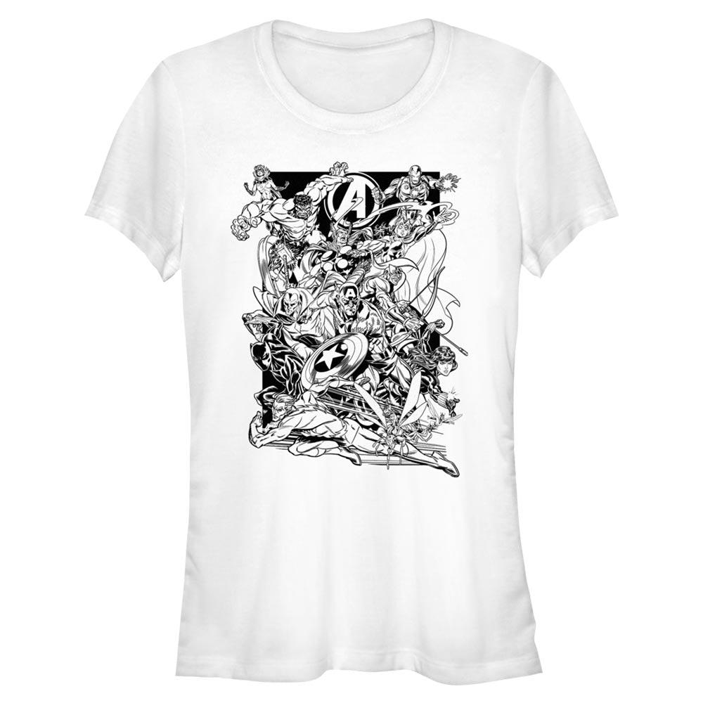 Junior's Marvel Avengers Classic No Filler T-Shirt - POPvault