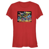 Junior's Marvel Avengers Classic The Avengers 60th Cover T-Shirt - POPvault