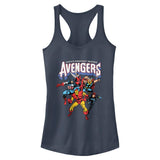 Junior's Marvel AVENGERS HEROES Tank Top - POPvault