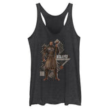 Junior's Marvel Black Panther Wakanda Forever Mbaku Pattern Tank Top - POPvault