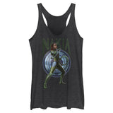 Junior's Marvel Black Panther Wakanda Forever Nakia Shield Tank Top - POPvault