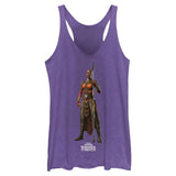 Junior's Marvel Black Panther Wakanda Forever Okoye Blank Tank Top - POPvault
