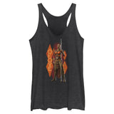 Junior's Marvel Black Panther Wakanda Forever Okoye Pattern Tank Top - POPvault