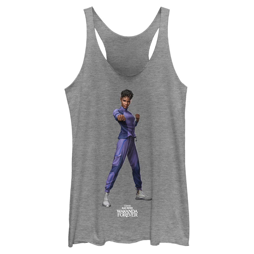 Junior's Marvel Black Panther Wakanda Forever Shuri Blank Tank Top - POPvault