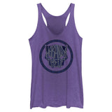 Junior's Marvel Black Panther Wakanda Forever Sigil Phrase Tank Top - POPvault