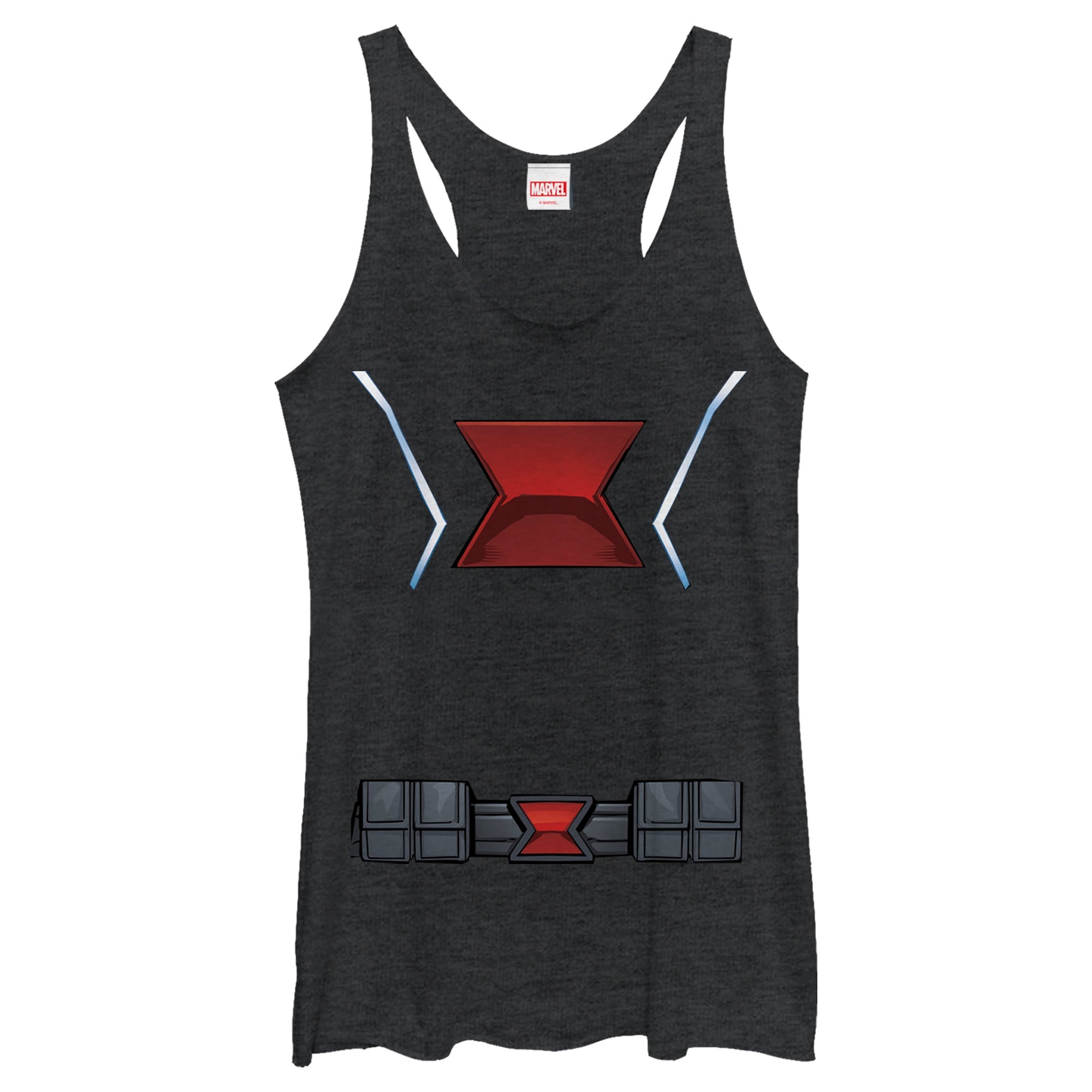 Junior's Marvel Black Widow Front Tank Top - POPvault
