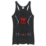 Junior's Marvel Black Widow Front Tank Top - POPvault