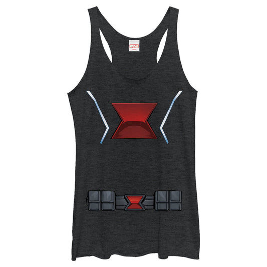 Junior's Marvel Black Widow Front Tank Top - Tank Top