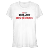 Junior's Marvel Doctor Strange 2 Main Logo T-Shirt - POPvault